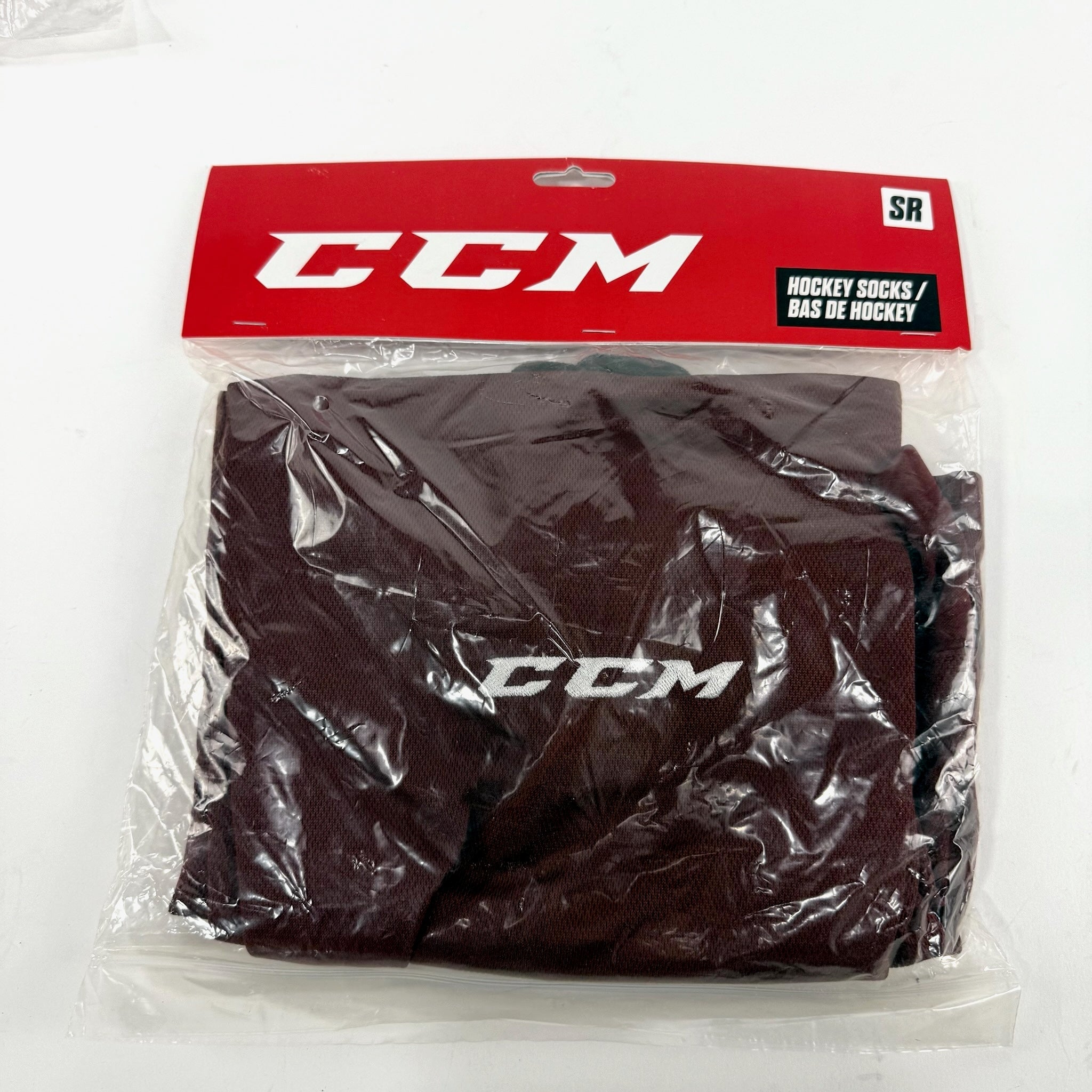 New Maroon CCM Practice Socks | Senior - Top Flight Hockey
