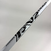 New Regular White/Red Warrior Ritual V2 Pro + Goalie Stick | 26" Paddle Heel Curve | Andersen | R306 - Top Flight Hockey