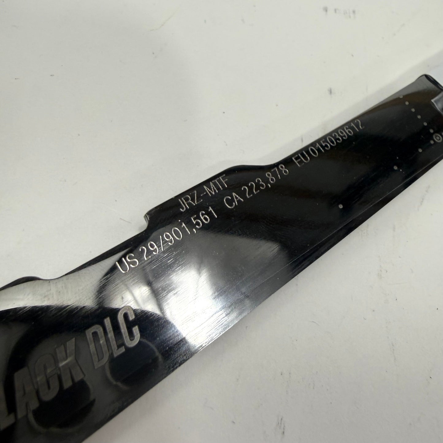 Used JRZ Pro Black Steel DLC Steel - MTF Version | 280mm #73 Chicago Blackhawks | BH353 - Top Flight Hockey