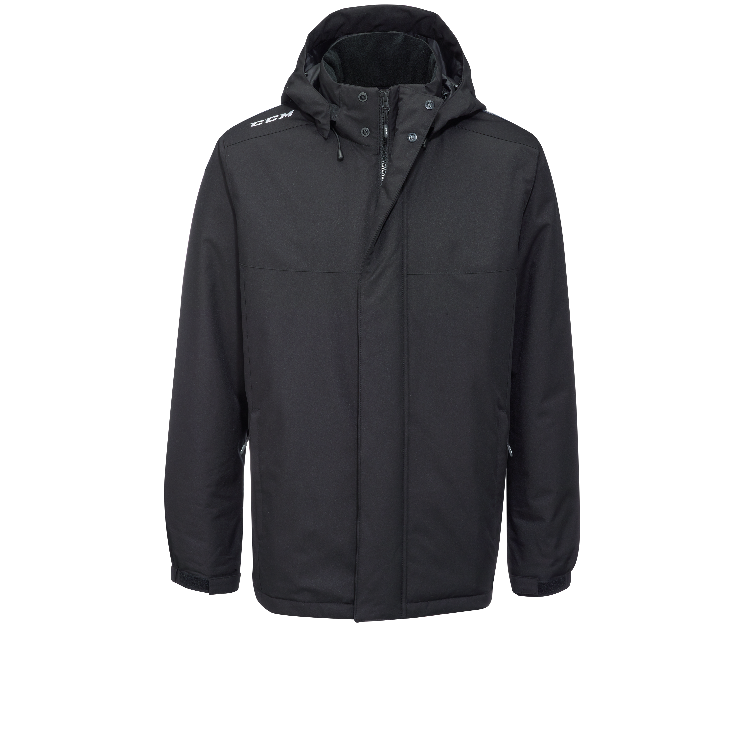 New CCM Black Team Winter Jacket | Senior XL | #191520297237 - Top Flight Hockey