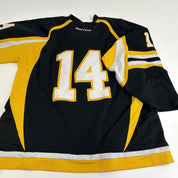 Used Adrian College Black Harrow Mens Game Jersey | Size XL | #14