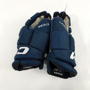 Used Navy CCM Jetspeed Pro Gloves | 14" | D366