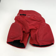 Used Red Bauer Custom Pro Pants | Senior Small | Ferris State | C194