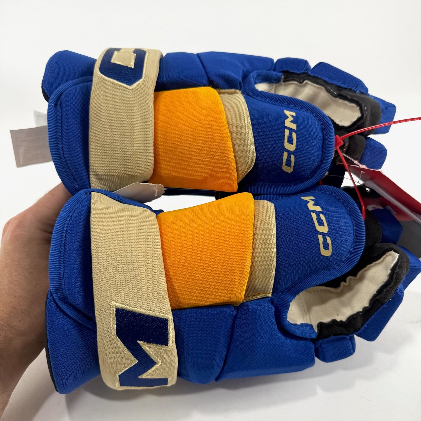 New STL Blues Heritage CCM HGP43 Pro Gloves | 14" | D157