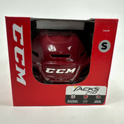 Brand New Small CCM Tacks 710 Burgundy Helmet - Top Flight Hockey