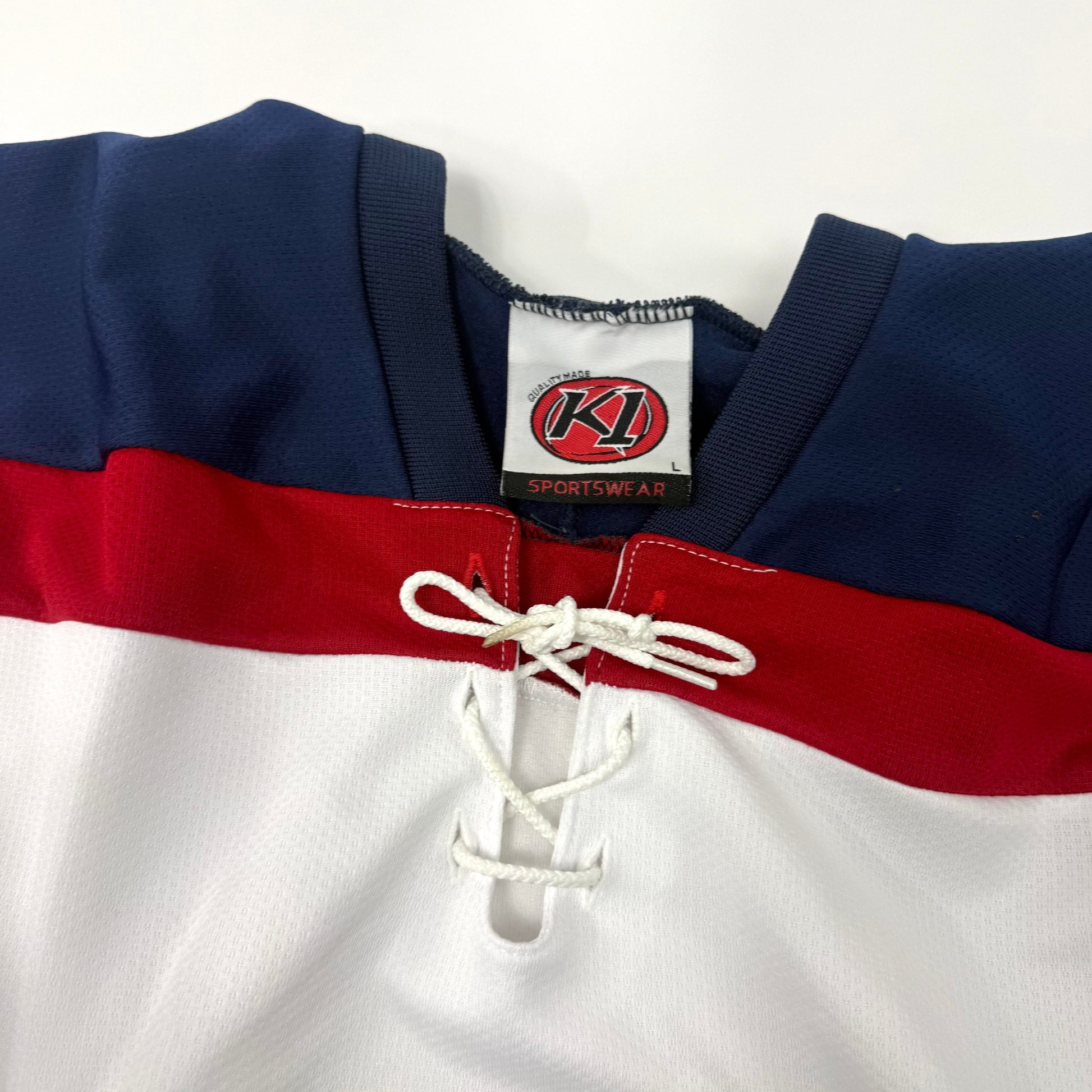 Used White K1 USA Hockey Jersey | Senior Large | BH564 - Top Flight Hockey