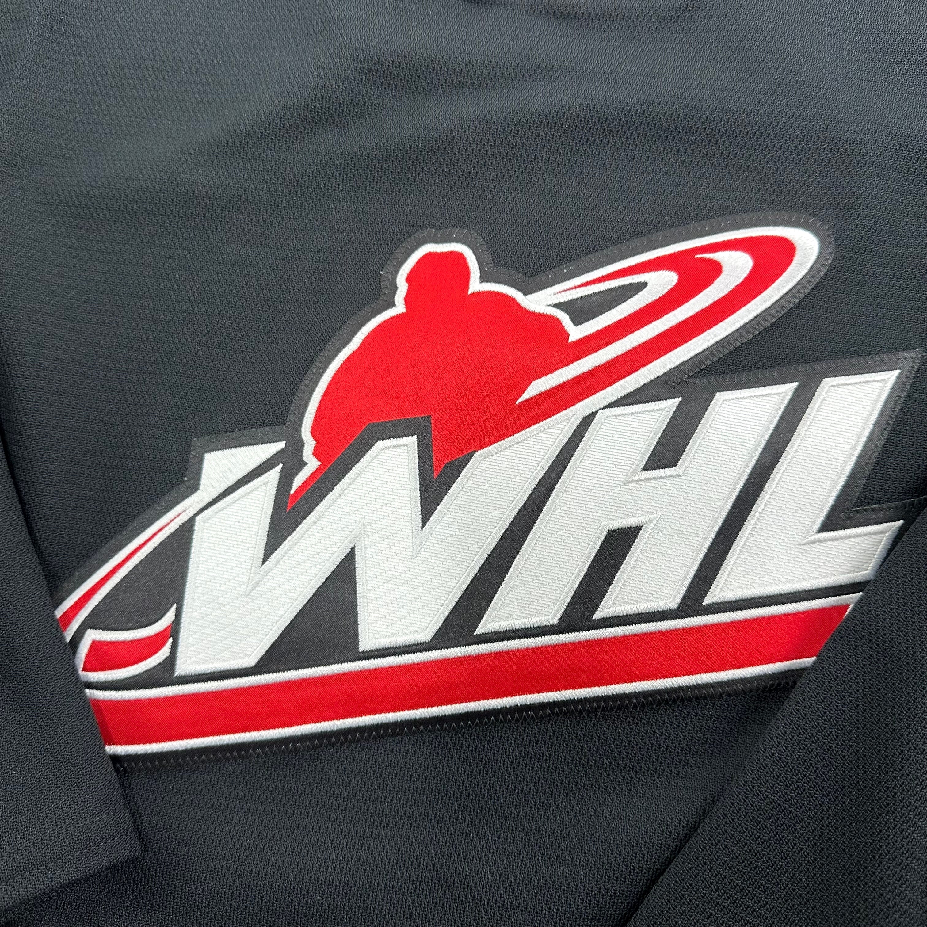 Brand New Black CCM WHL MIC Game Jersey - Size 54