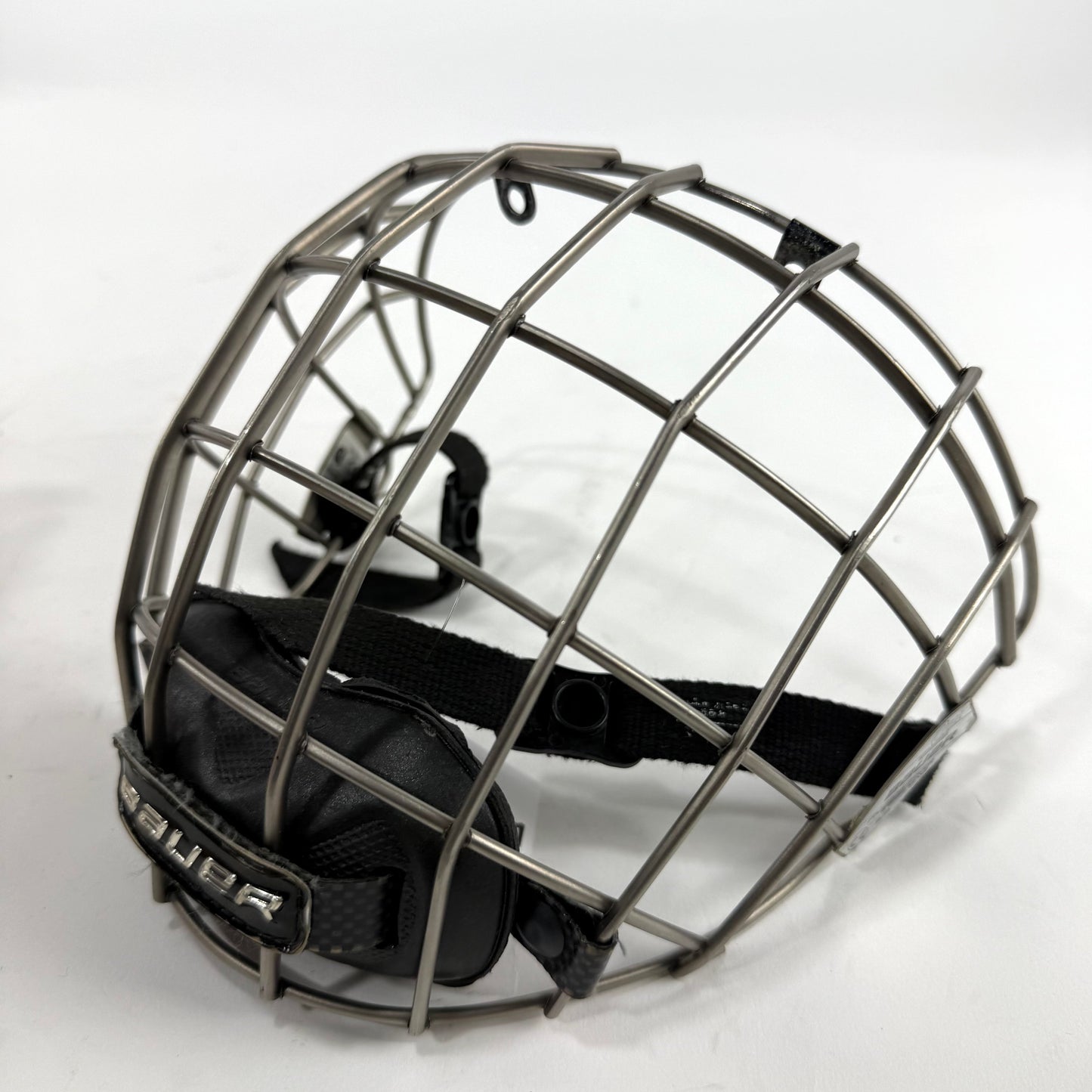 Used Silver Nike Bauer FM2500 Cage | Senior Large | E216 - Top Flight Hockey