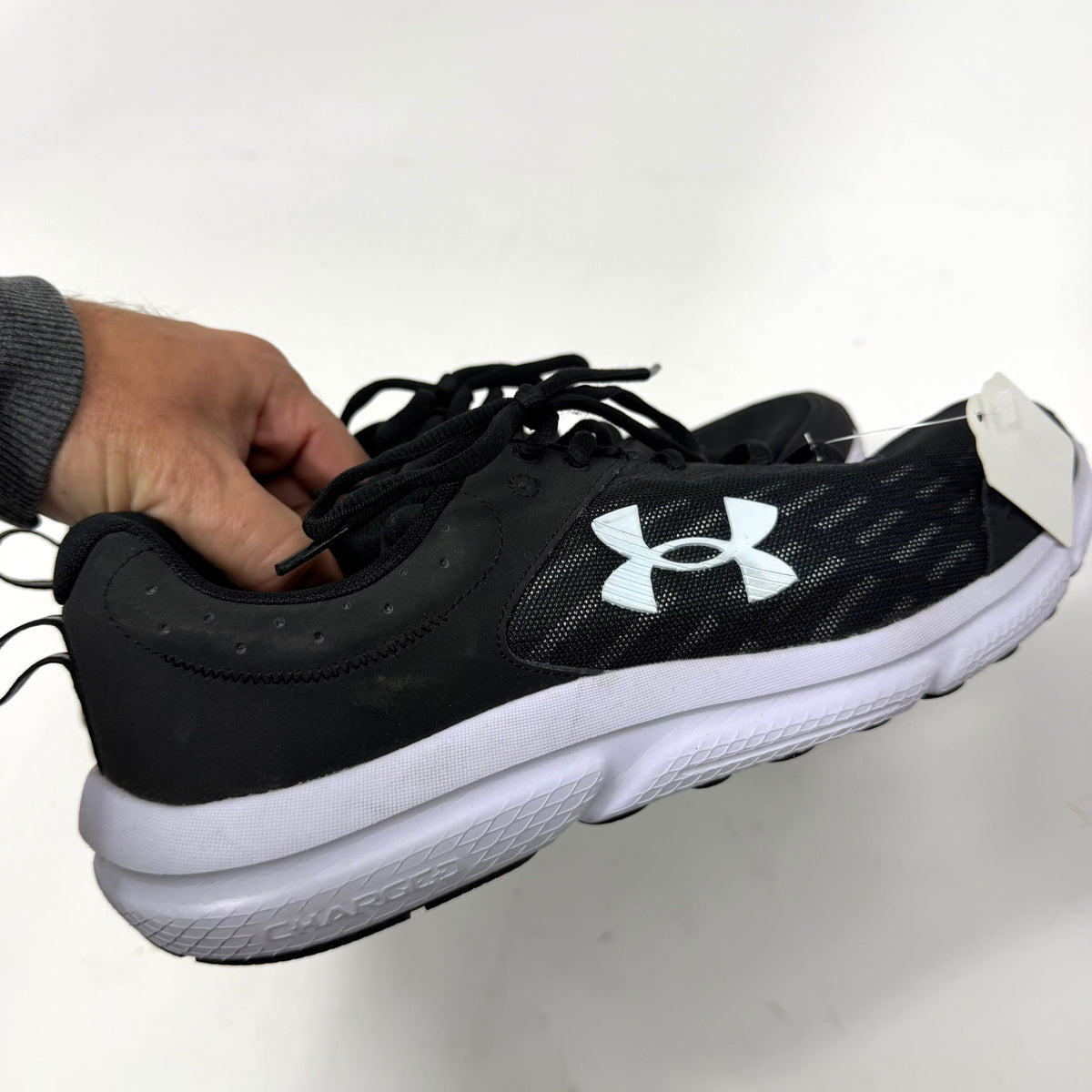 Used Black Under Armour Athletic Shoes | Size 13 | AB245 - Top Flight Hockey