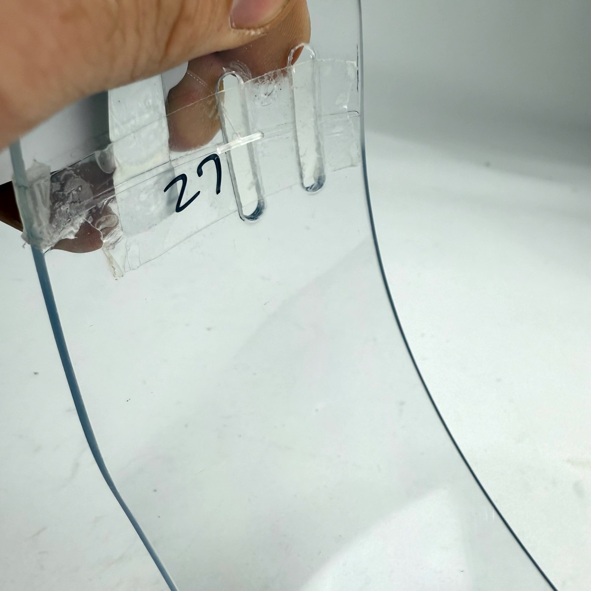 Used Bauer Short Cut Visor Sku#V133 - Top Flight Hockey