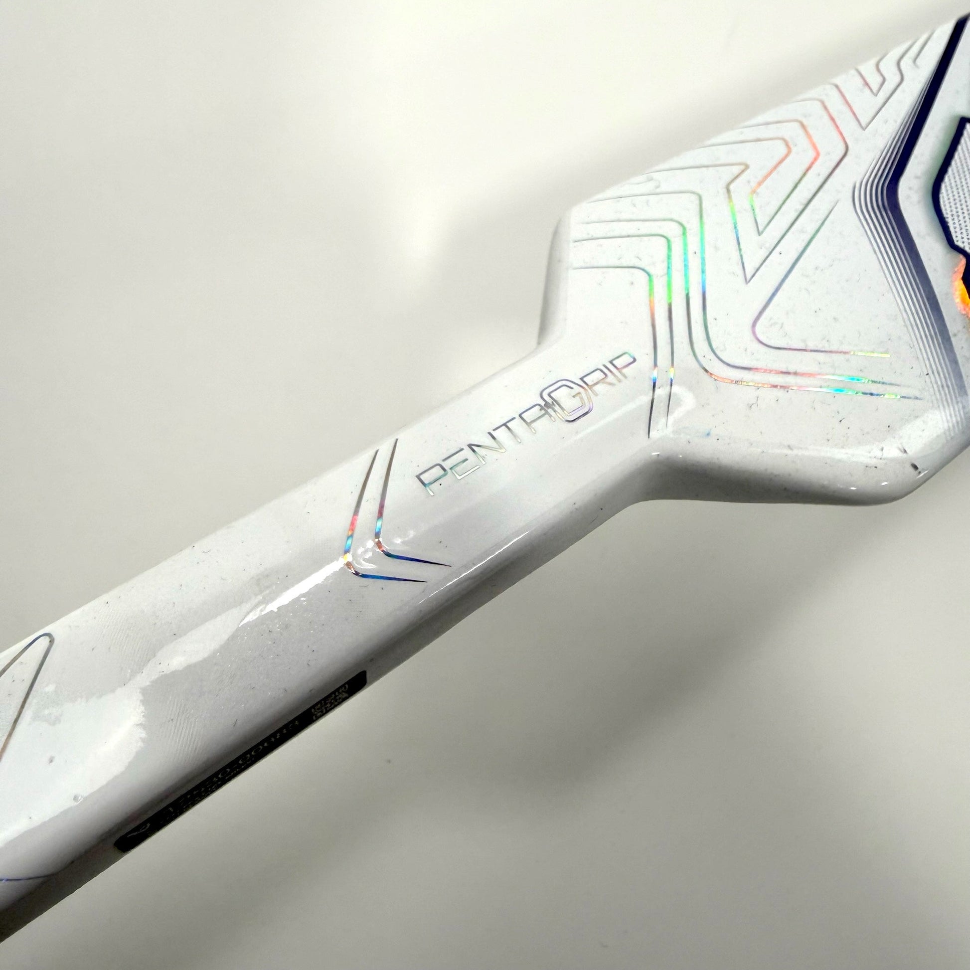 New Regular Purple and White Bauer Flylite Goalie Stick | 25.5" Paddle P31C Curve | BH430 - Top Flight Hockey