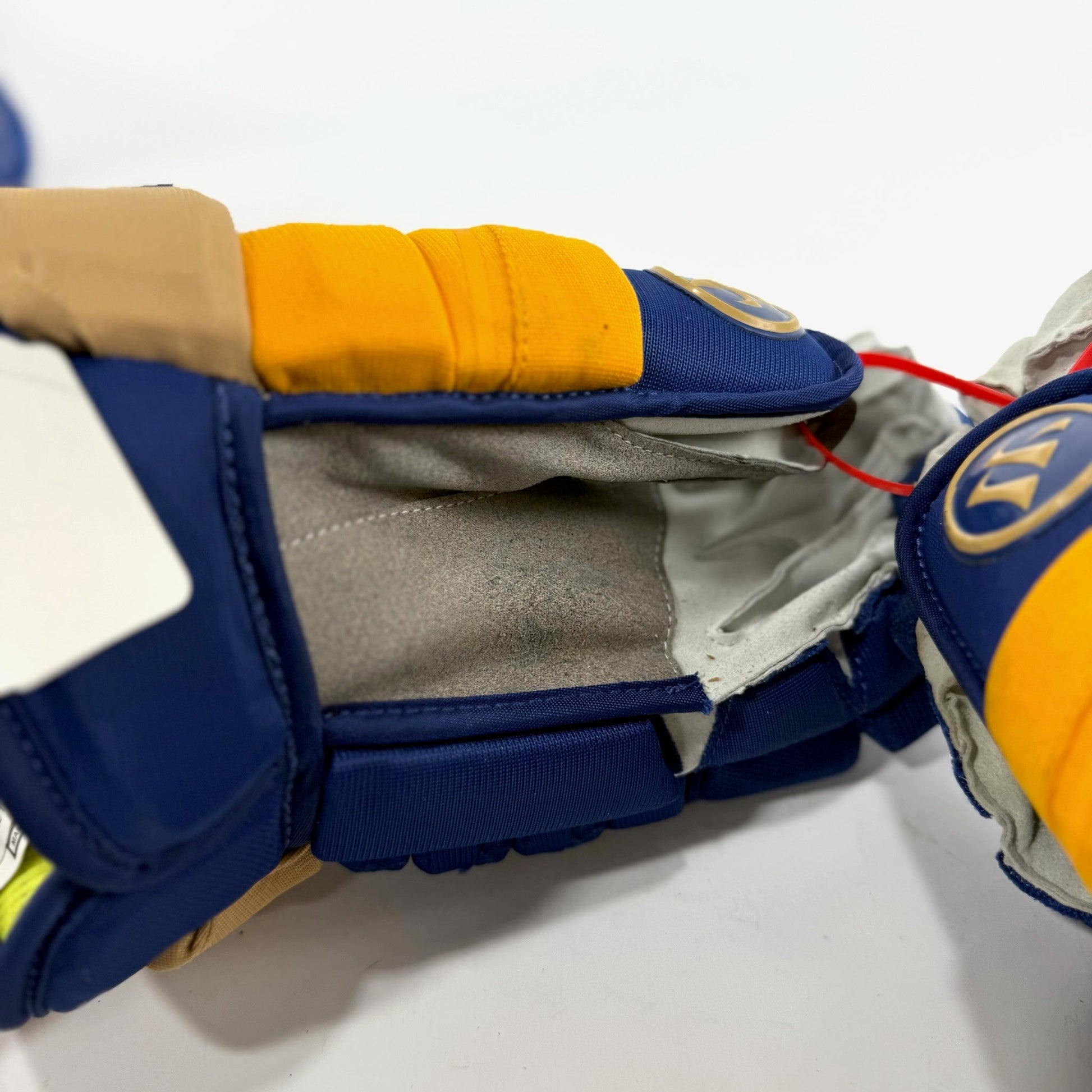 Used Once STL Blues Winter Classic Warrior Alpha QX Pro Gloves | 14" | D165 - Top Flight Hockey
