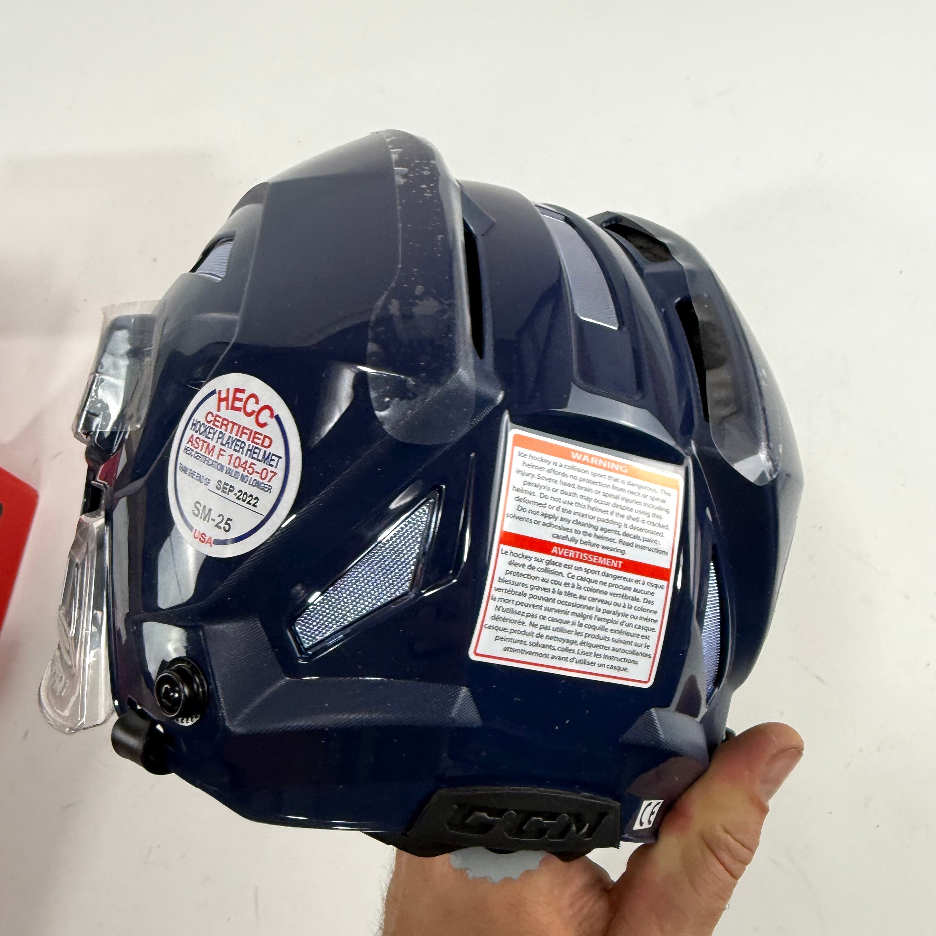New Navy Fitlite 3DS Helmet | Small - Top Flight Hockey
