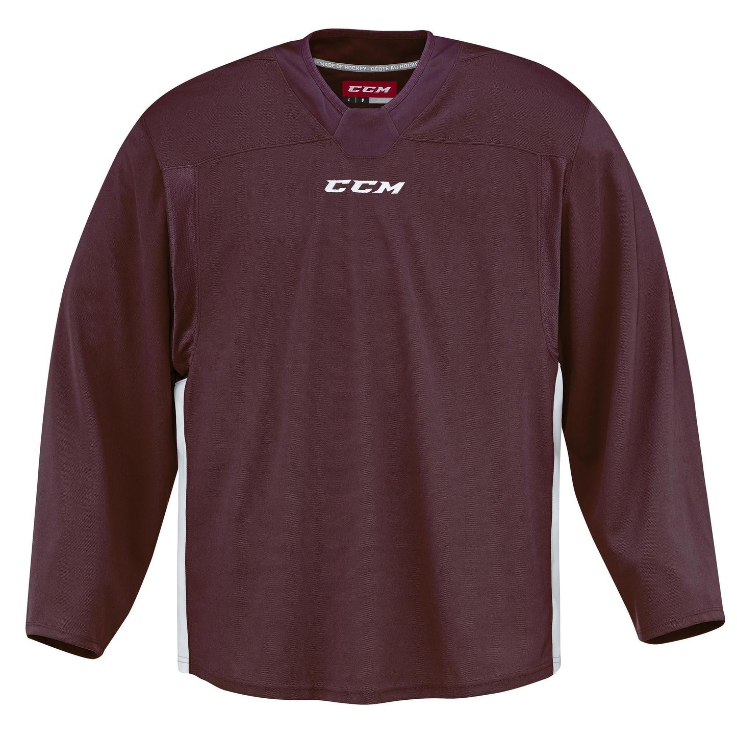 New CCM 6000 Series Quicklite Practice Jersey Maroon | Senior L | #888600657264 - Top Flight Hockey