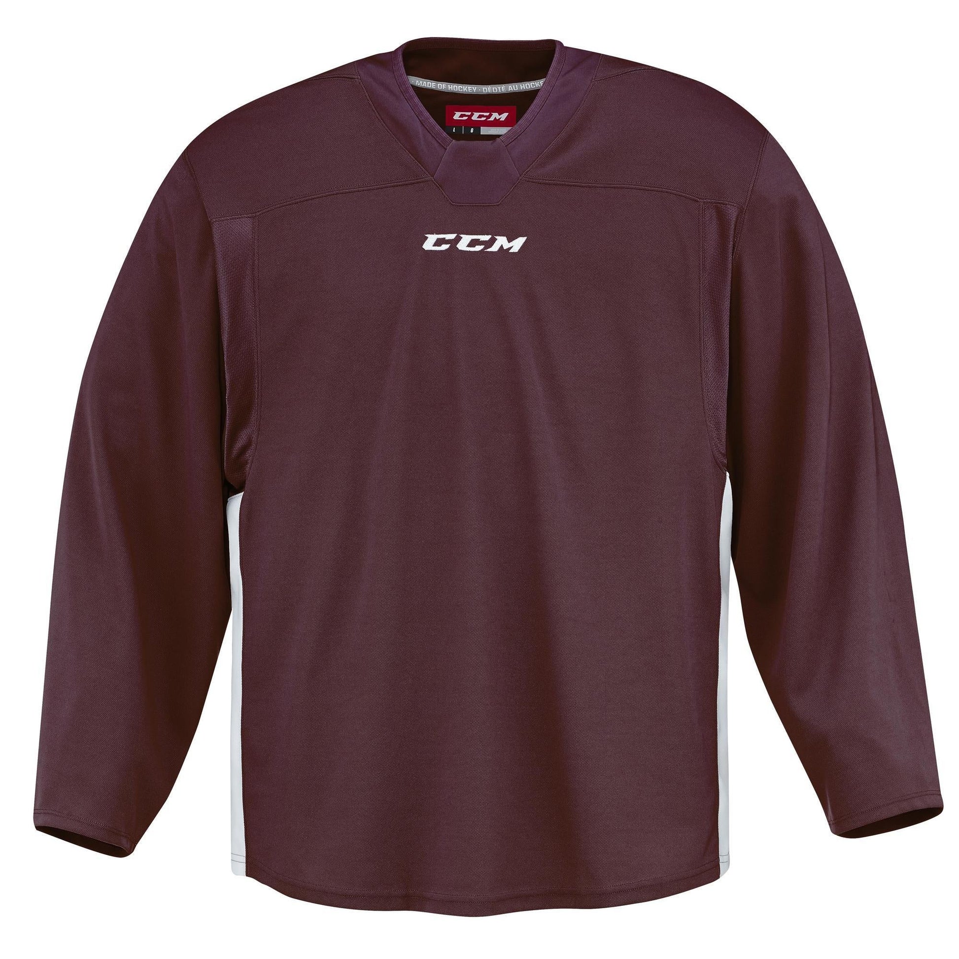 New CCM 6000 Series Quicklite Practice Jersey Maroon | Senior XL | #888600657271 - Top Flight Hockey