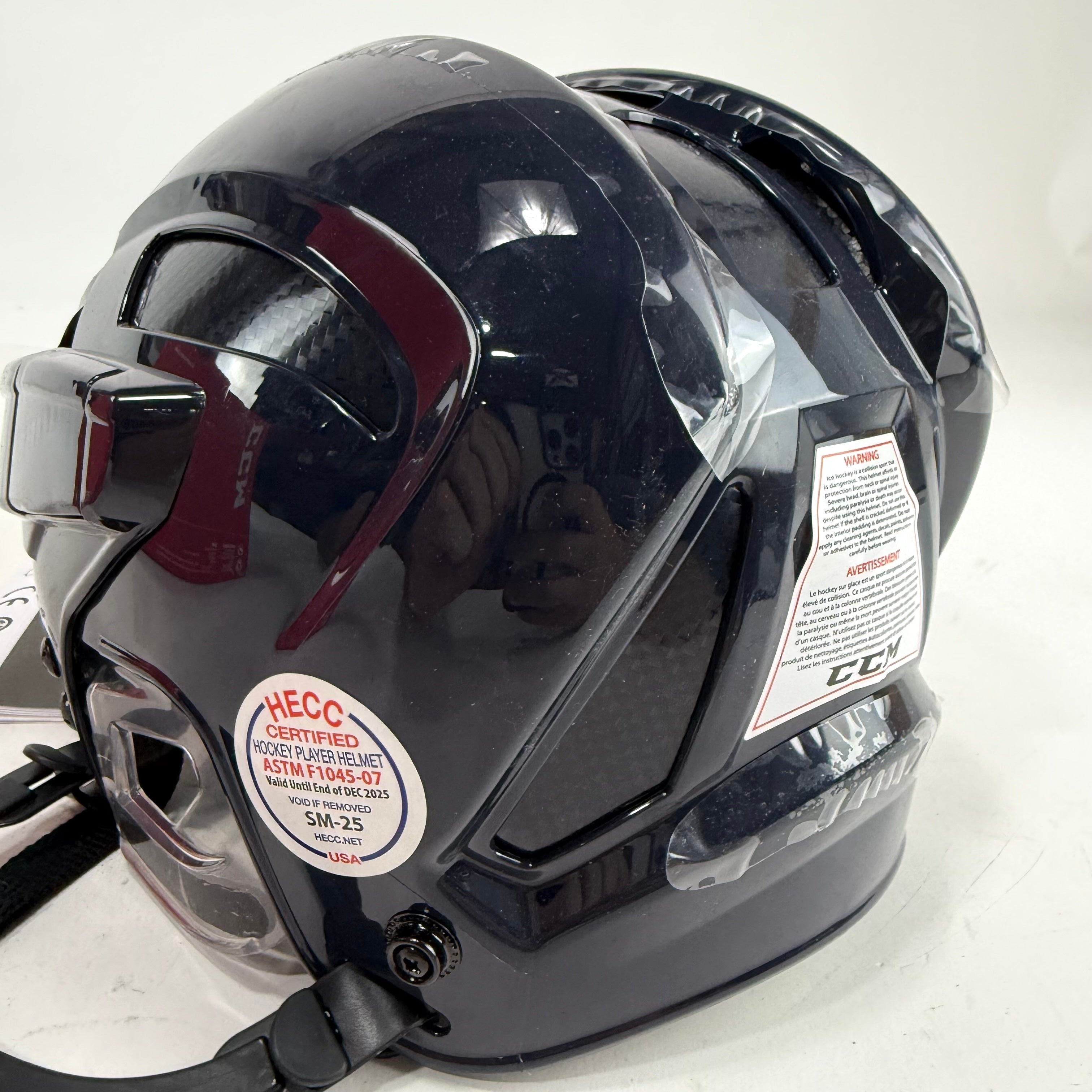 New Navy CCM 12K Helmet | Small - Top Flight Hockey