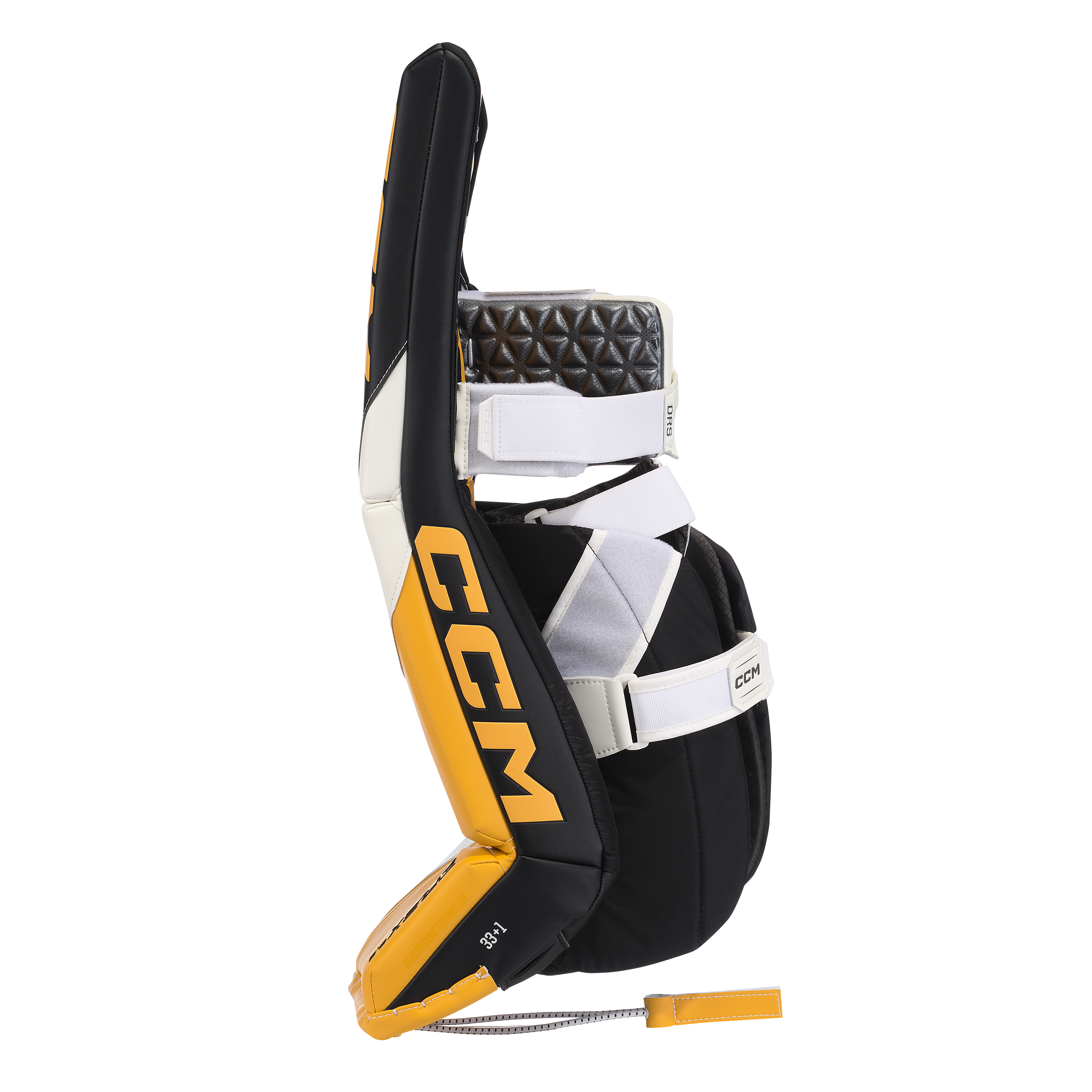 New CCM White E Flex 6.9 Goalie Leg Pads | 33+1" | #191520631772 - Top Flight Hockey