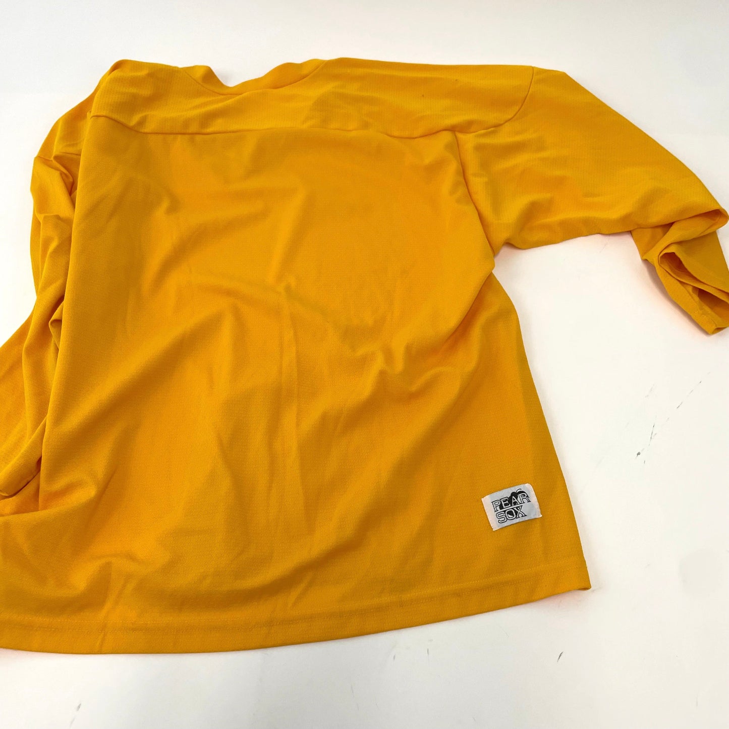 Used Blank Yellow Practice Jersey | Size Adult Small | X430 - Top Flight Hockey