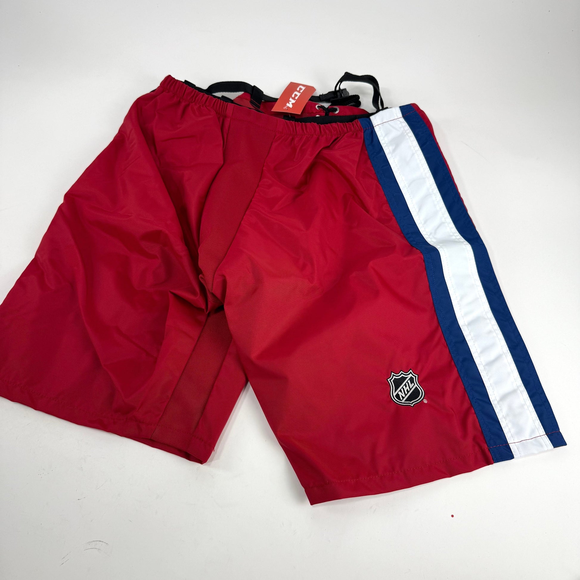 New Red, White, and Blue Rochester Americans CCM PP10 Shell | Medium - Top Flight Hockey