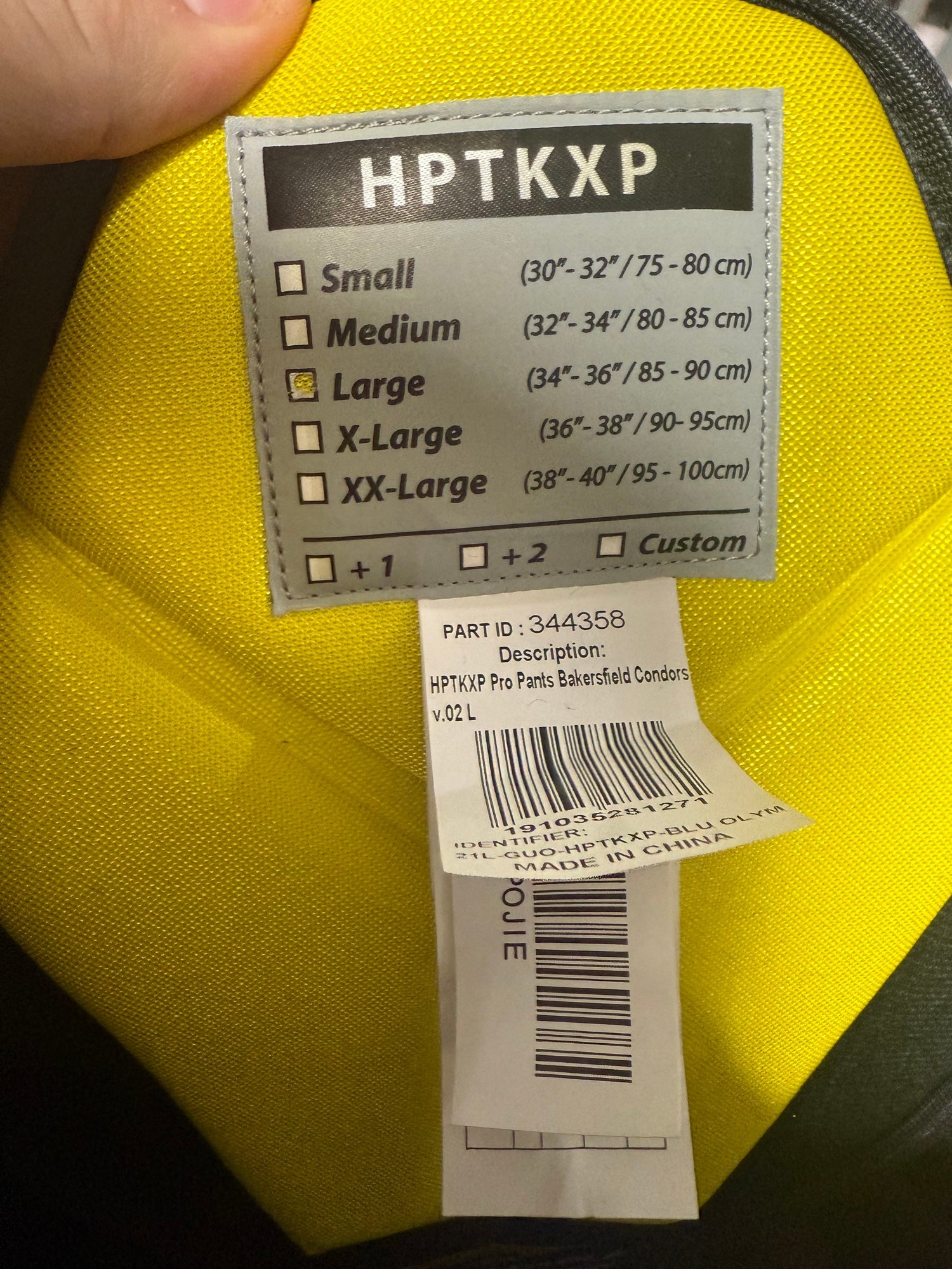 Brand New CCM HPTKxp Pro Pants - Bakersfield Condors / Oilers - XL - Top Flight Hockey