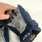 Used Navy CCM HGQL Gloves | 14"