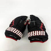 Used Blackhawks Warrior Alpha Pro Gloves 14" | L347 - Top Flight Hockey