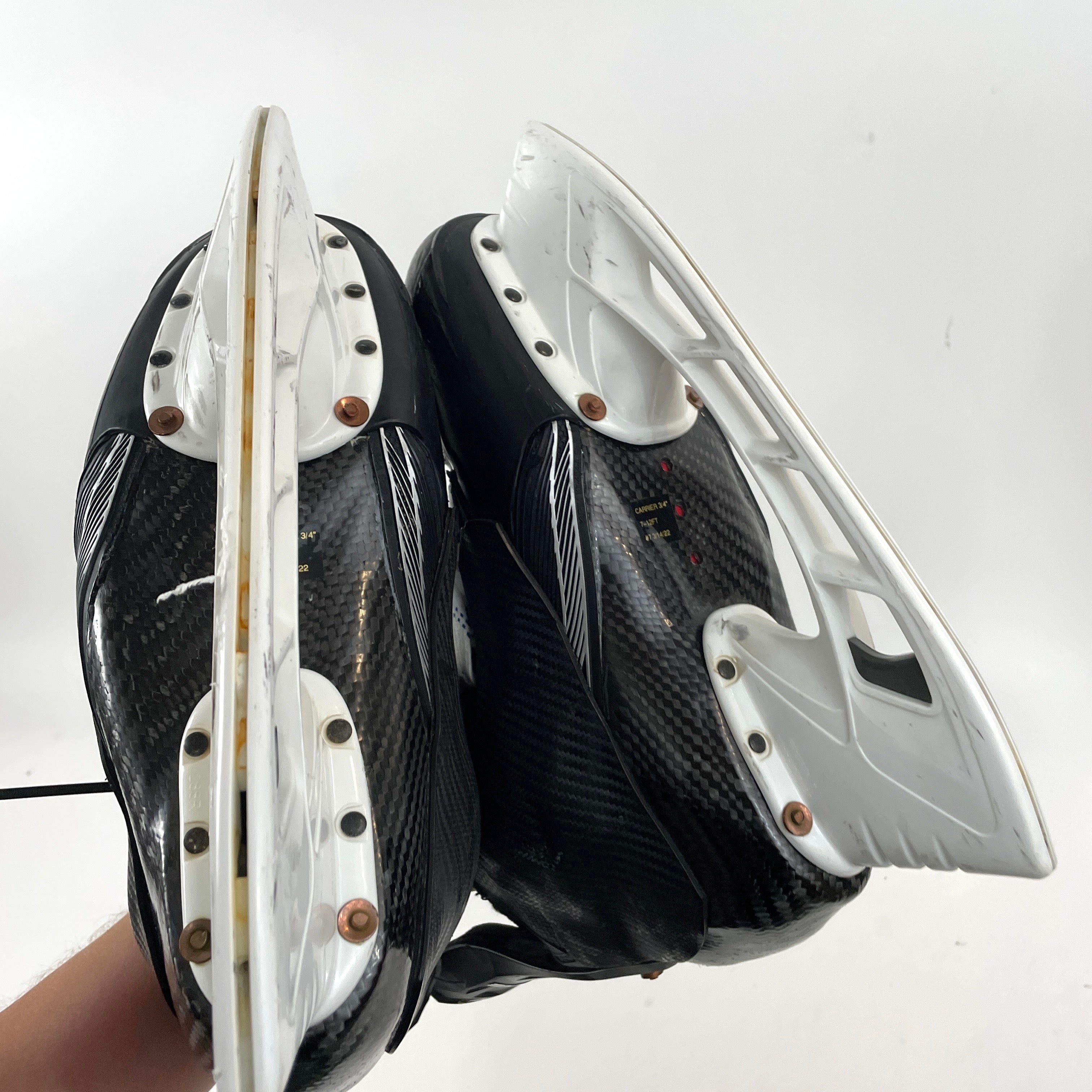 Used True Custom Pro Second Gen Skates | Size 10D | Carrier | Vegas Golden Knights | A1263