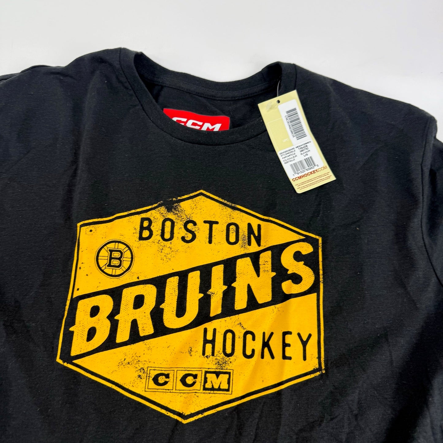 Brand New CCM Boston Bruins Hockey Mens Shirt - #191520839925