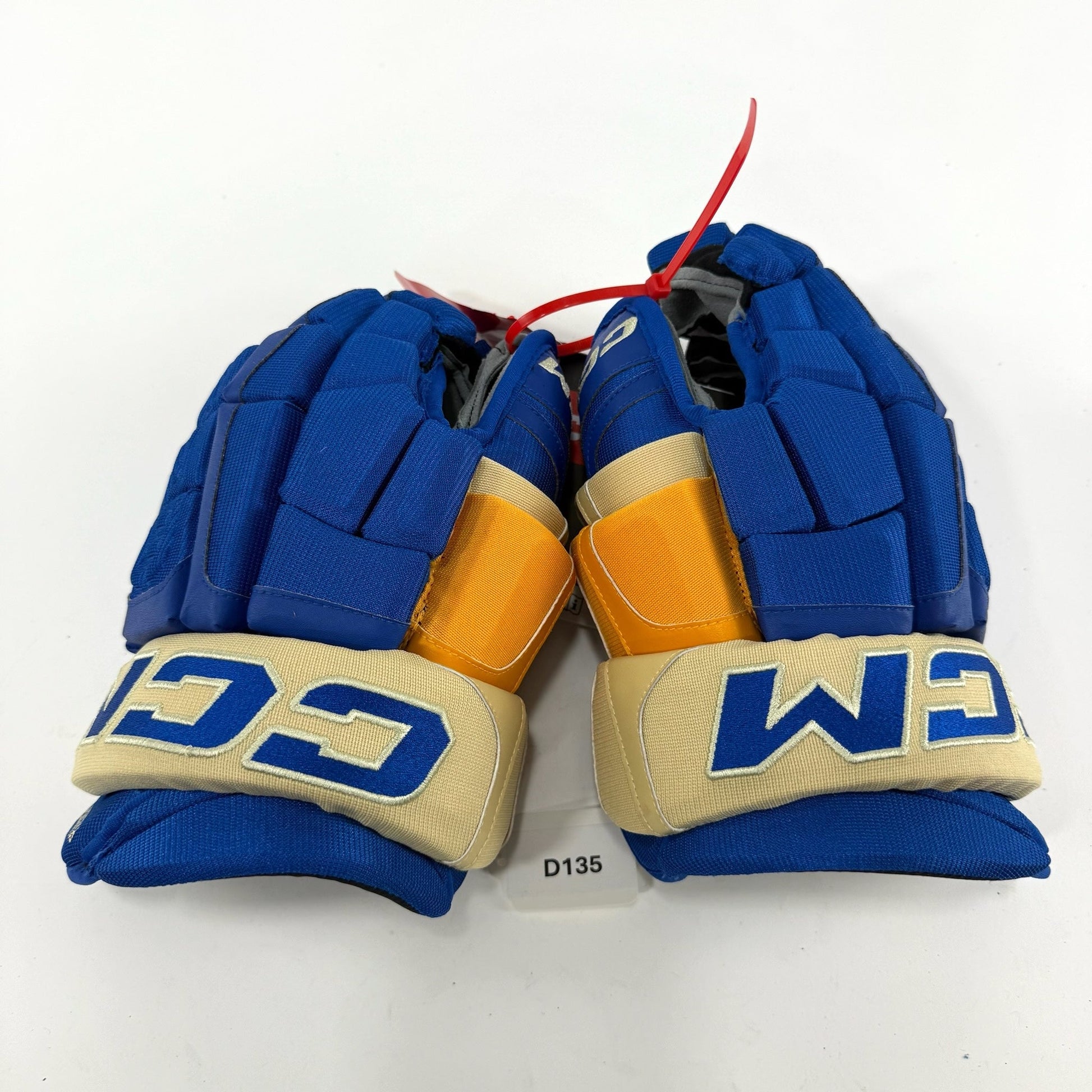 New STL Blues Heritage CCM HGCL Pro Gloves | 13" | Perunovic | D135 - Top Flight Hockey