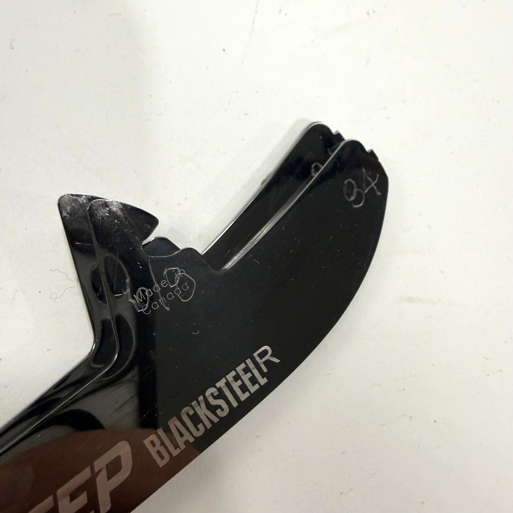 Used CCM XS Black Step Reload Steel | 280mm | Chicago Blackhawks Landon Slaggert #84 | BH324 - Top Flight Hockey