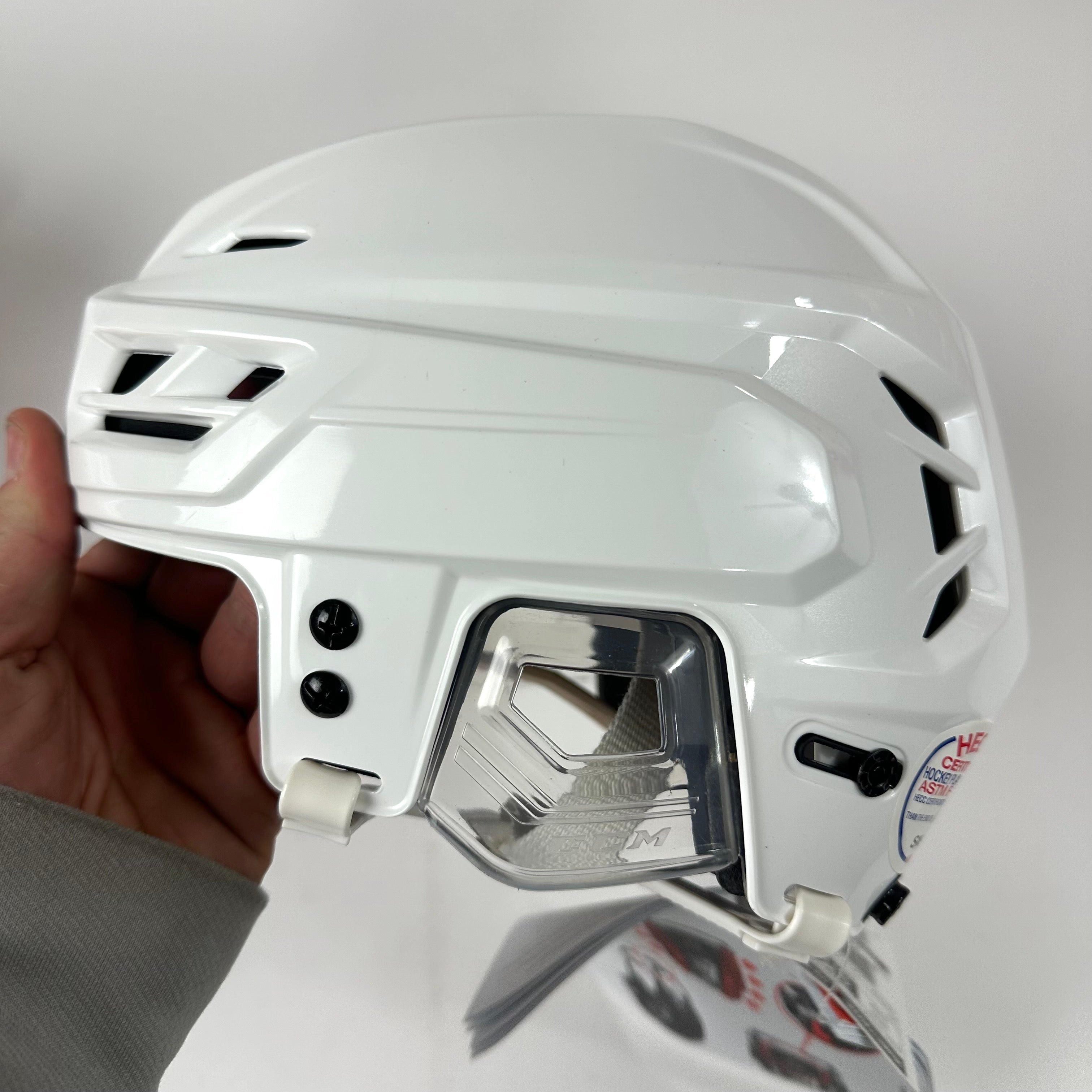 Brand New CCM Resistance Helmet in Box - White - Small - #CCM366