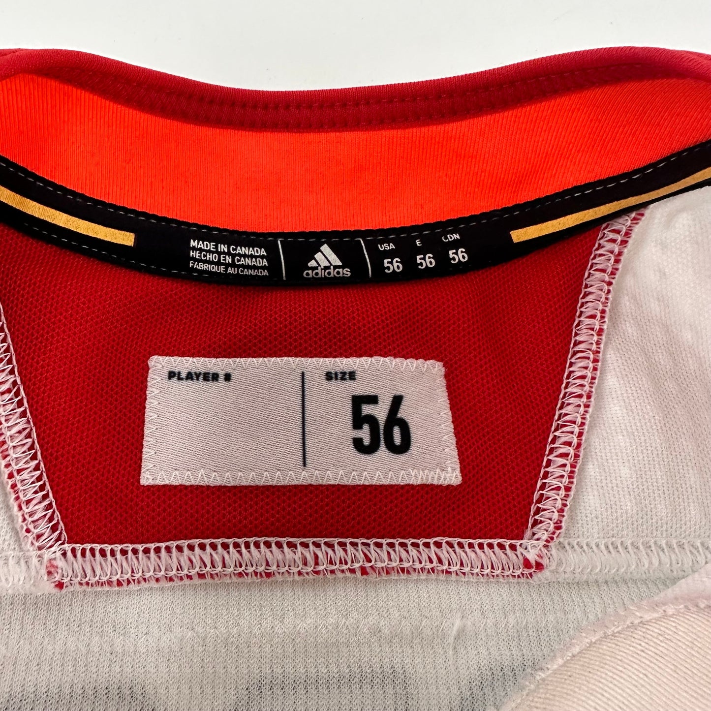PERROTT #57 - White Chicago Blackhawks Camp / Practice Jersey - Adidas MIC Size 56 - Top Flight Hockey