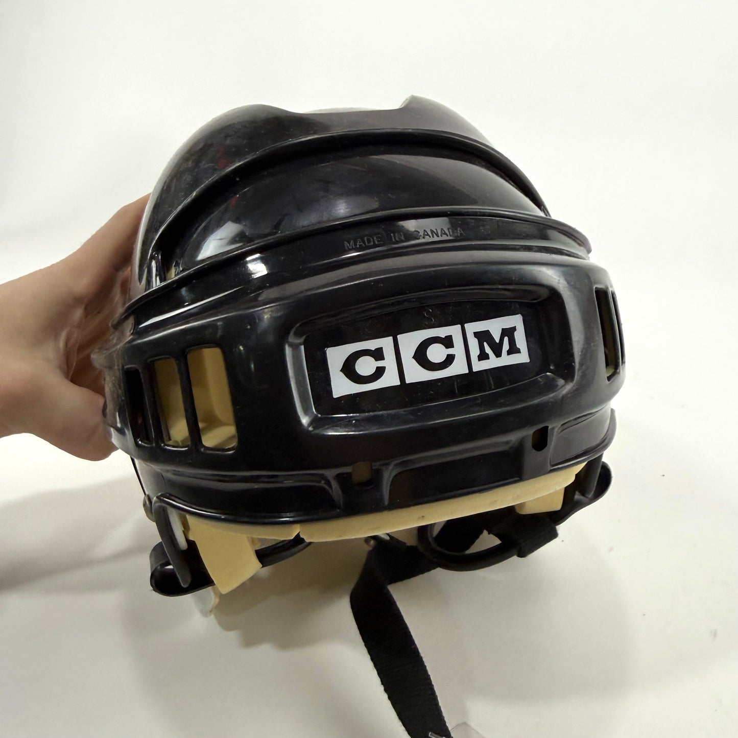 Used Black CCM Tacks 852 Helmet | Small | L299