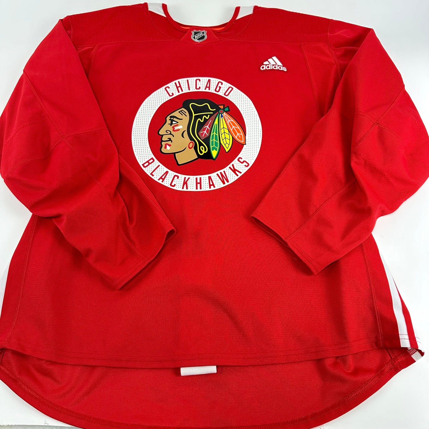 BRENTON #45 - Red Chicago Blackhawks Practice Jersey - Adidas MIC Size 58 - Top Flight Hockey