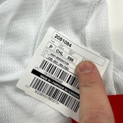 Brand New White Authentic Winnipeg Ice Quicklite Game Jersey - MIC Made in Canada Size 56 - Top Flight Hockey