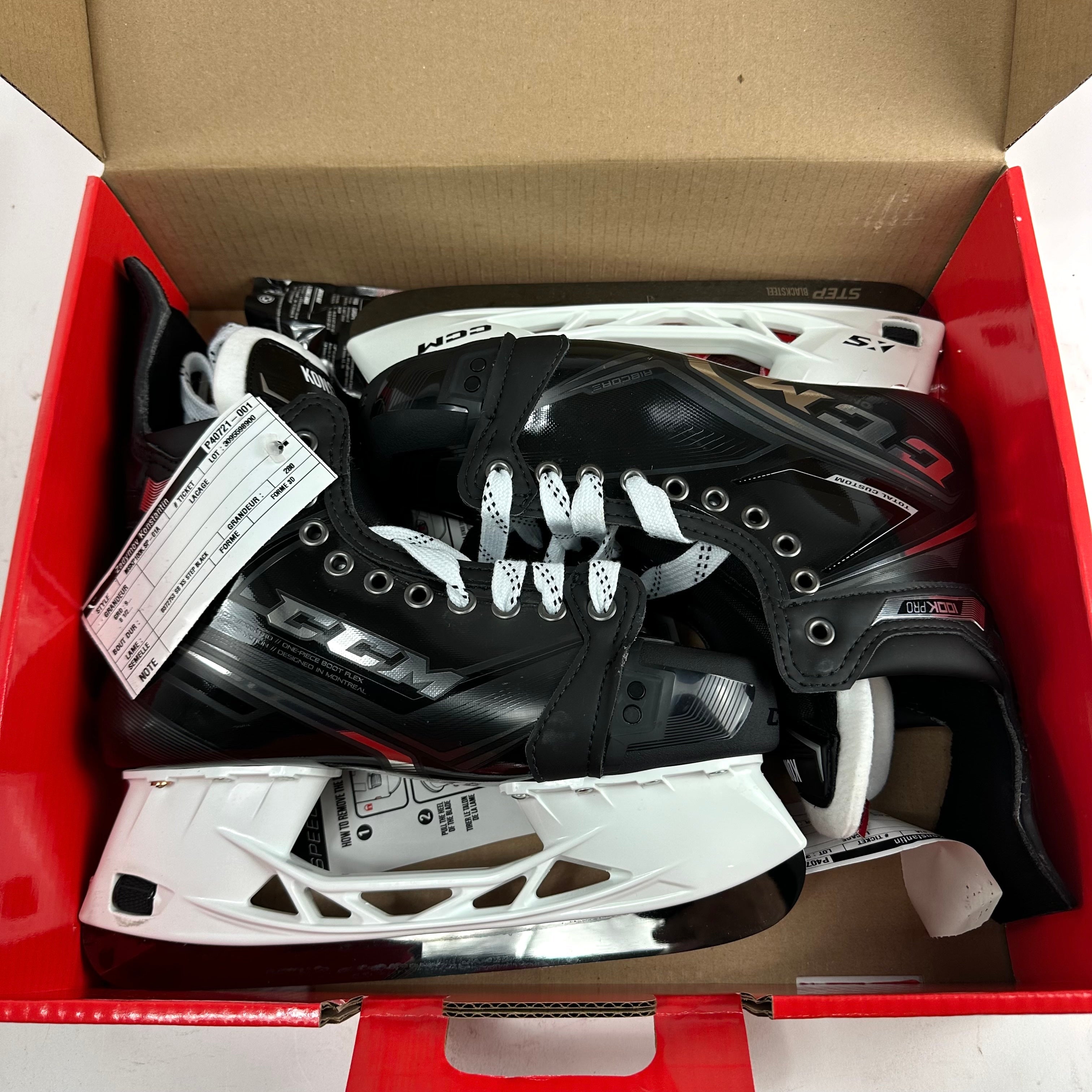 New CCM Ribcor 100K Pro Skates | Size 9 D | M281 - Top Flight Hockey