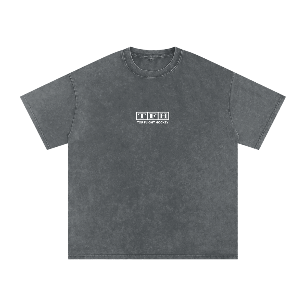 TFH Washed Oversized Tee | White Logo