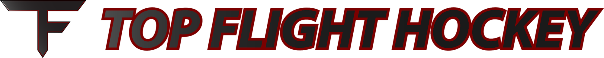 top flight hockey logo horizontal